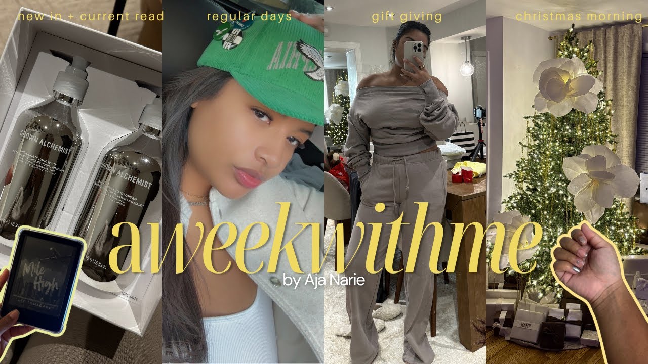 sundaze ✨ | a weekly vlog.. chrome nails tutorial, PLT haul, honest chats, xmas morning + more!
