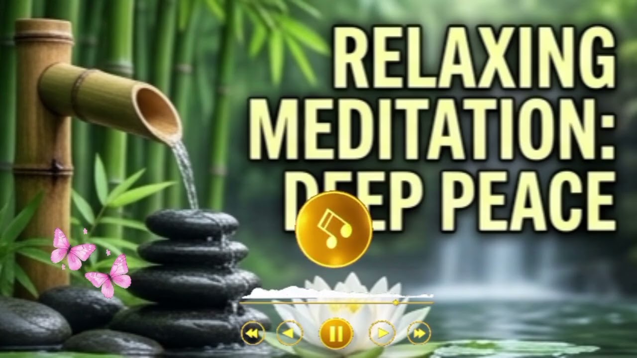 🎧 Relaxing Water Piano Music 🌿 Deep Meditation, Yoga & Stress Relief