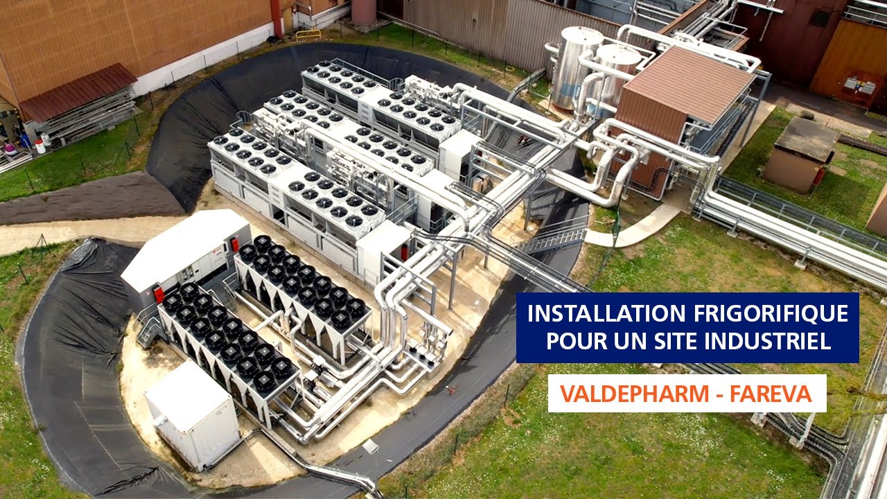 Remplacement des installations de froid du site industriel ValdePharm | Dalkia Froid Solutions
