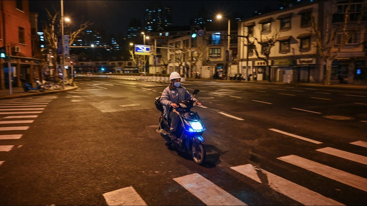Westen von Shanghai jetzt auch im Lockdown | AFP