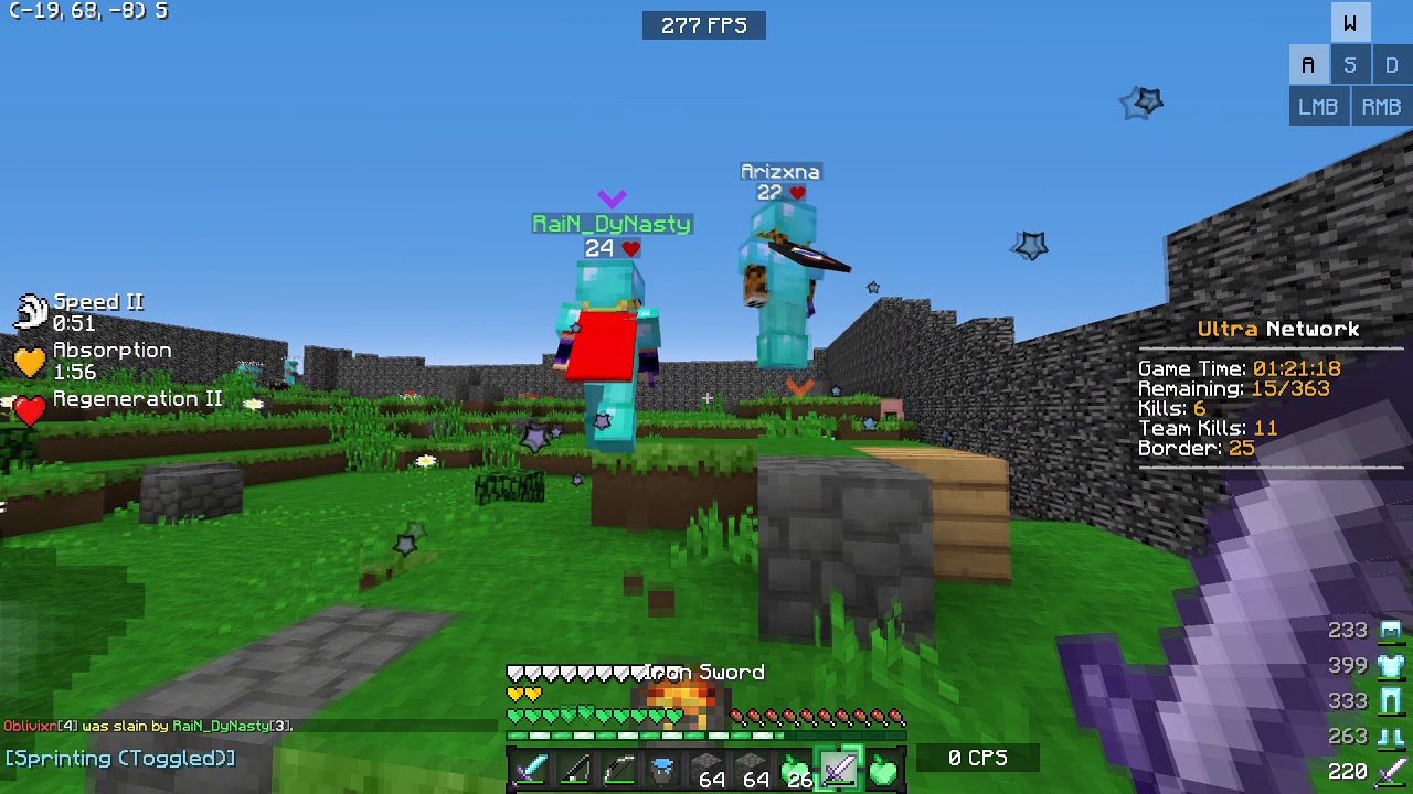 First UHC With CheatBreaker - UHC Highlights #97