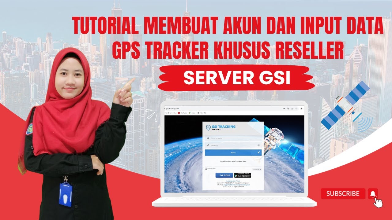 TUTORIAL MEMBUAT AKUN DAN INPUT DATA GPS TRACKER KHUSUS RESELLER SERVER GSI #gps #servergpstracker