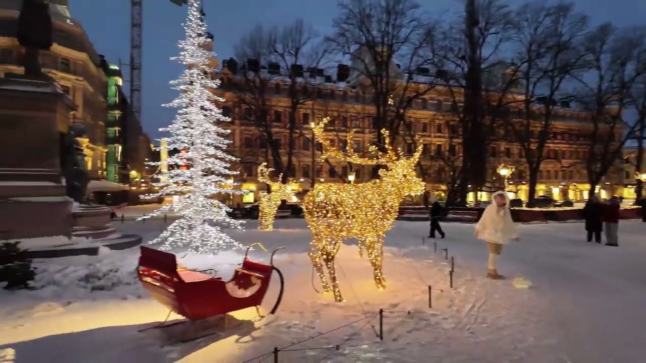 I Walked for 1 Hour in the World’s Happiest & Cleanest Capital City ❄️ | Winter Walk