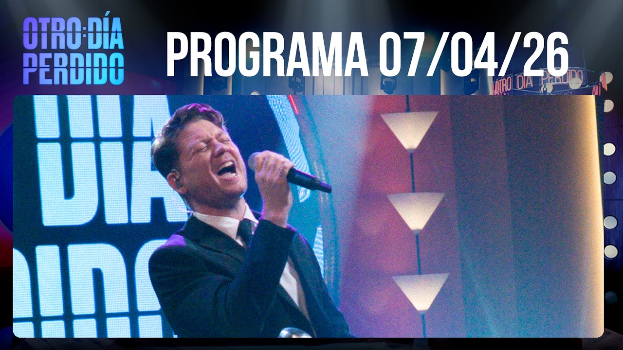 OTRO D&Iacute;A PERDIDO - Programa 07/04/26 - EMANERO DEJ&Oacute; TODO CON SU VOZ JUNTO A MARIO PERGOLINI