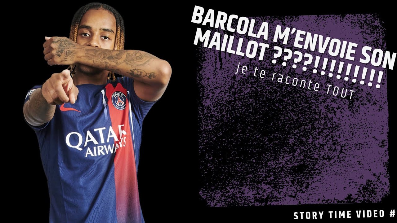 COMMENT BRADLEY BARCOLA MA ENVOYE SON MAILLOT ??????????????
