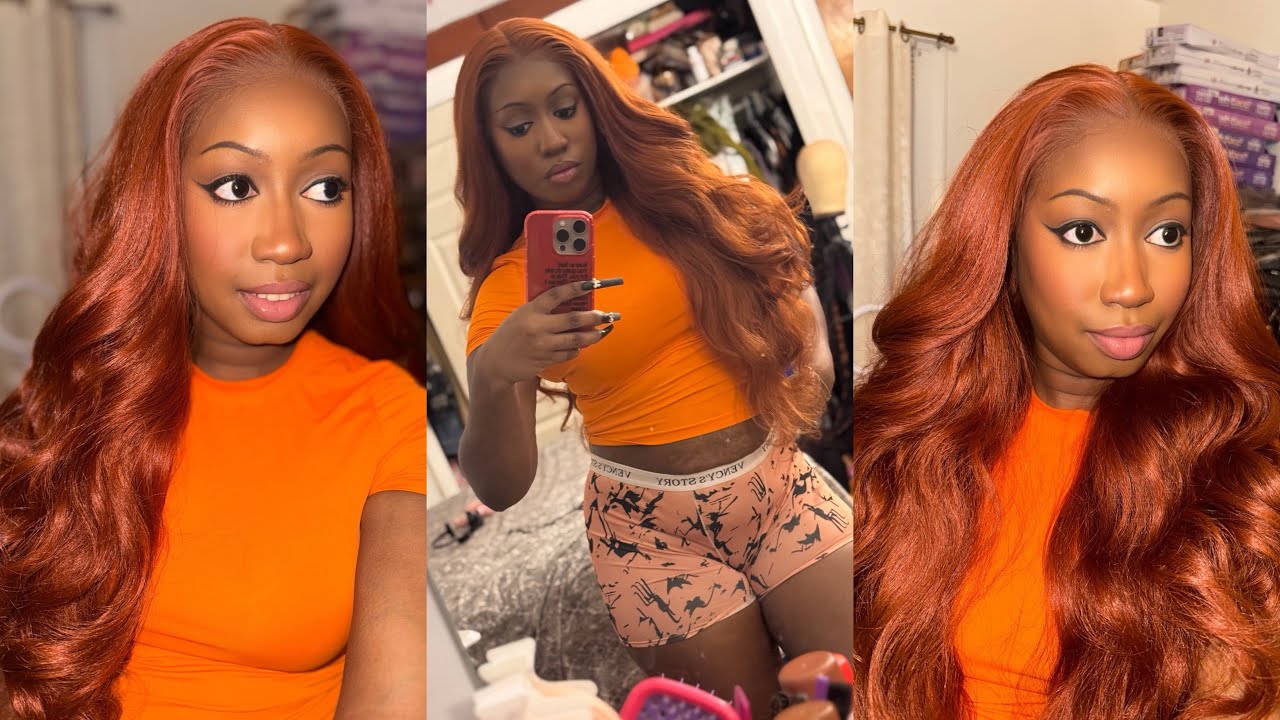 NEW COLOR ALERT! Sensationnel Bare Lace Unit 8 | Chocolate Copper #sensationnelwigs #wigreview
