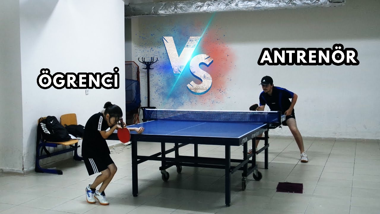 TRAINER vs STUDENT l LEGENDARY TABLE TENNIS MATCH