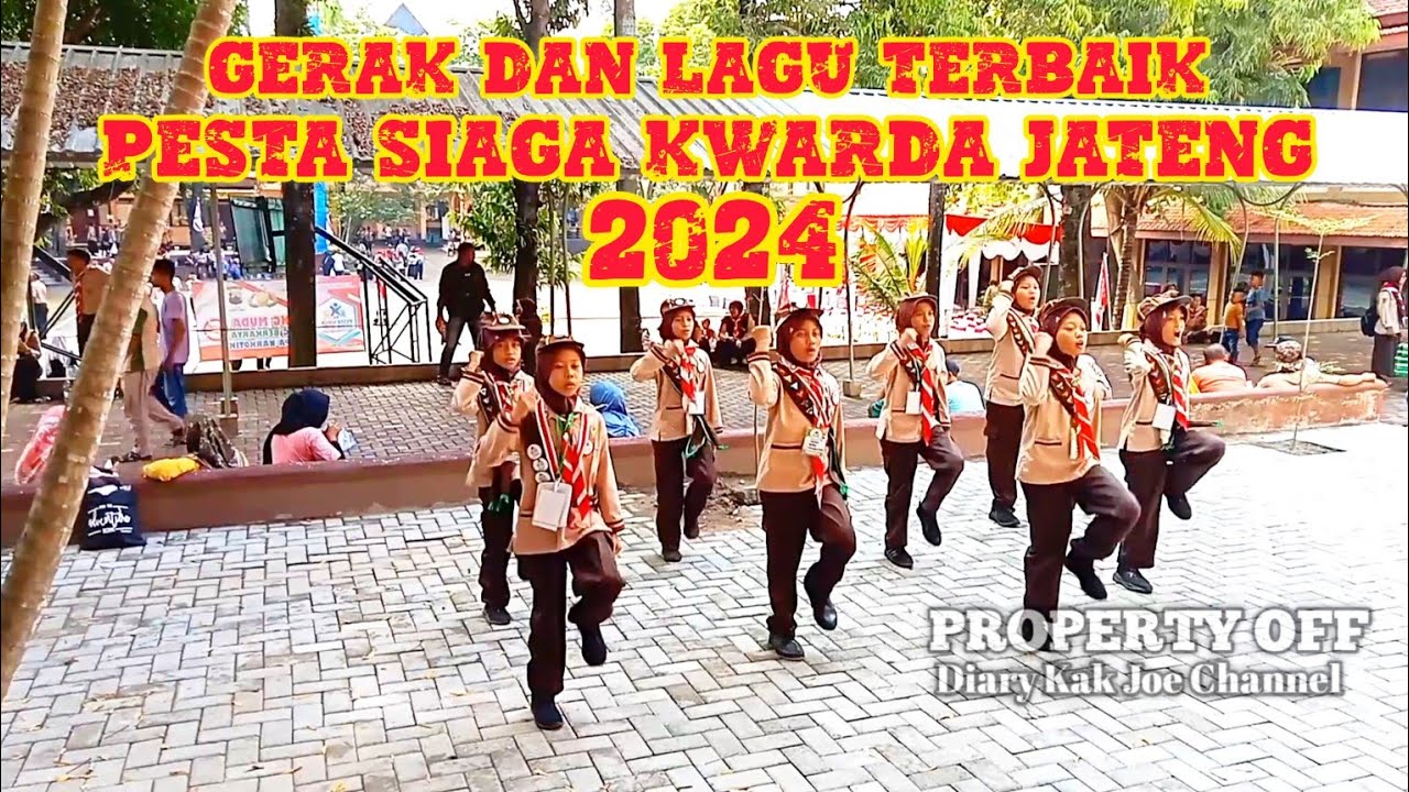 GERAK DAN LAGU TERBAIK PESTA SIAGA KWARDA JATENG 2024