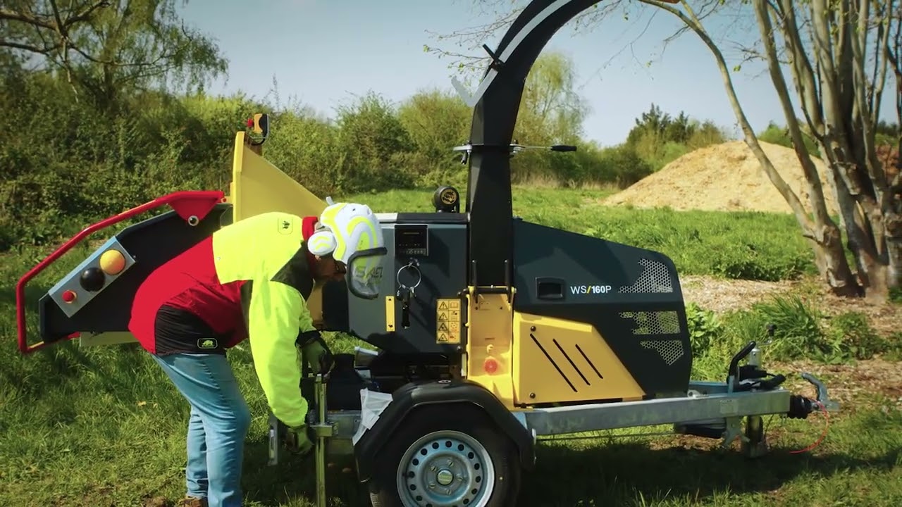 WS/160P : Nouveau broyeur de branches Saelen