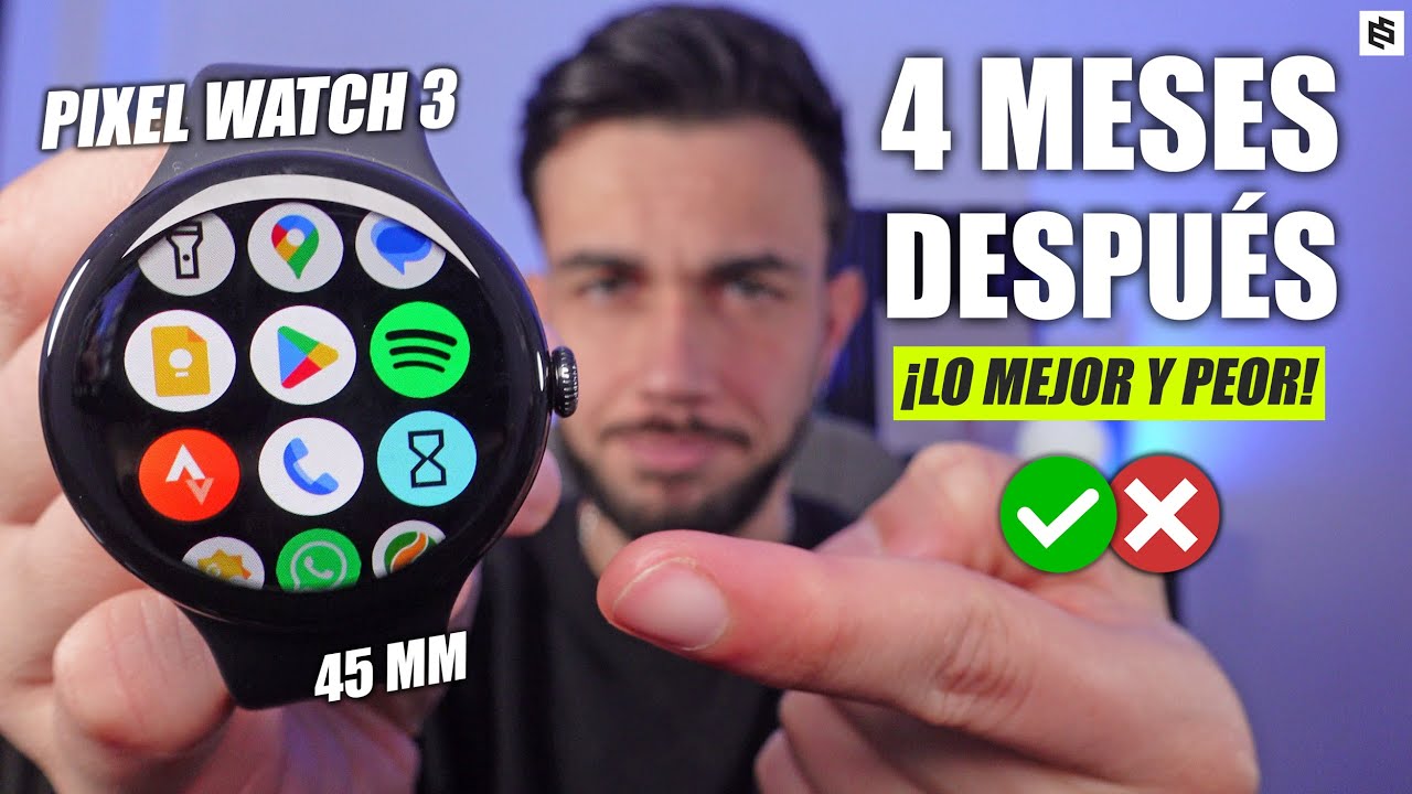 LO MEJOR y PEOR!✅Google PIXEL WATCH 3 (45 mm) REVIEW de USO