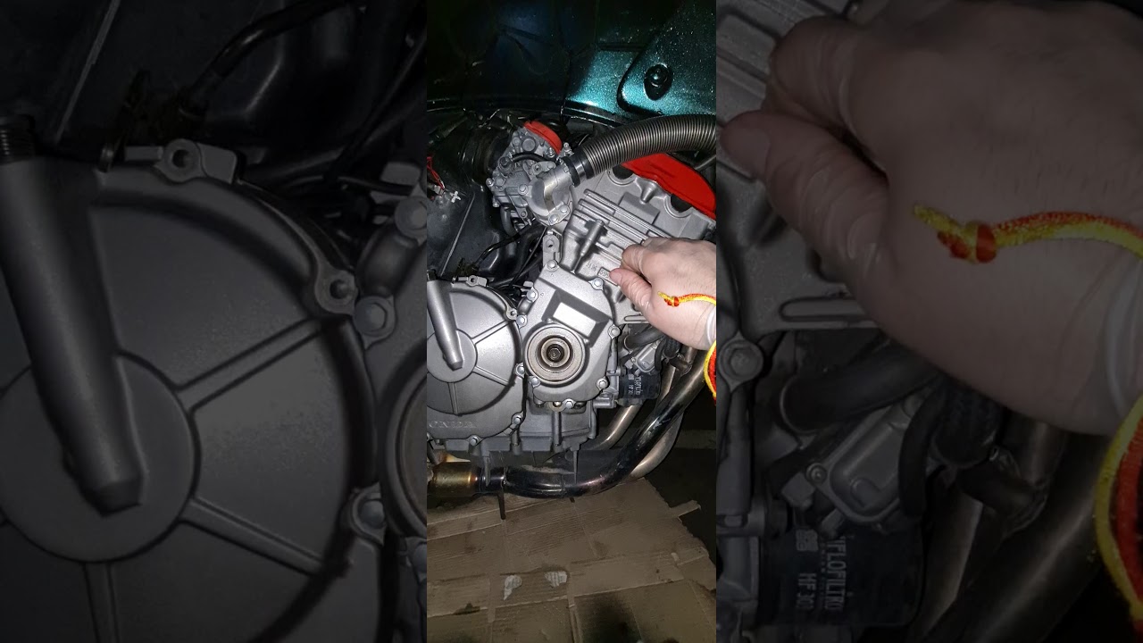 Poner apunt&oacute; el motor de una moto honda cb,cbr, hornet