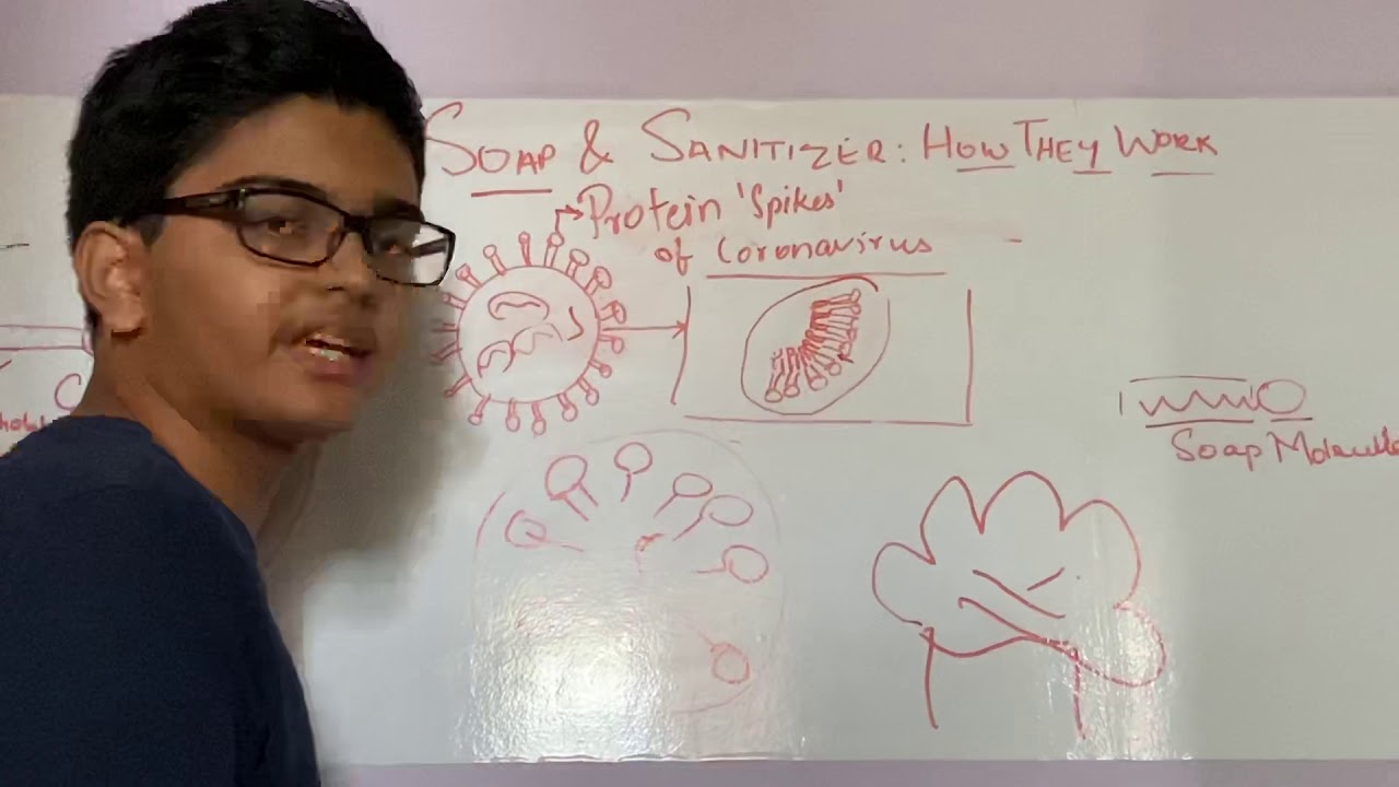 Soap v/s Sanitiser for Corona by Ayashkanta