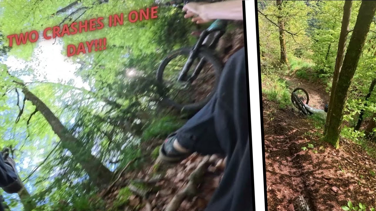 Crazy ride with insane moments!!! - Two CRASHES