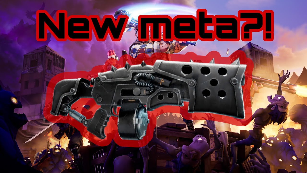 New meta gun!? Fortnite STW.