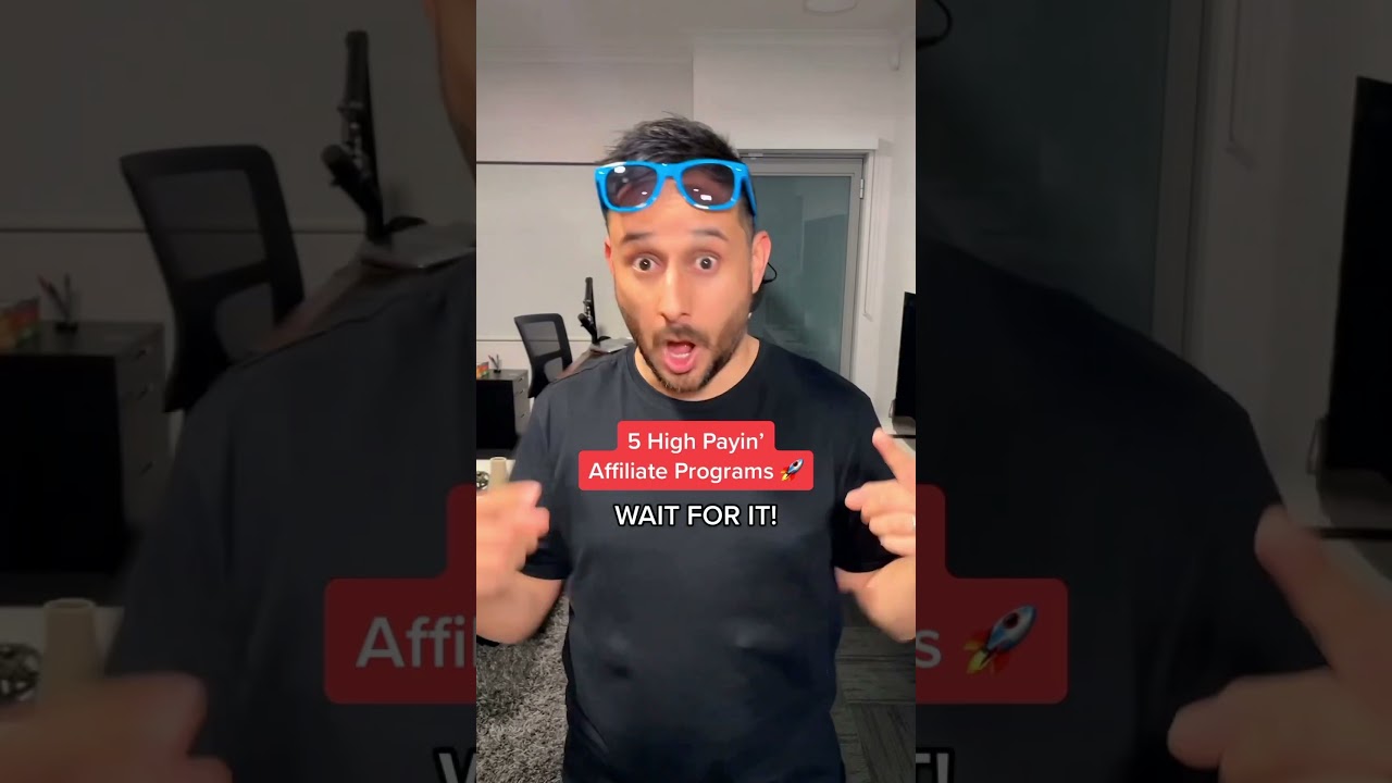 5 high paying affiliate programs!