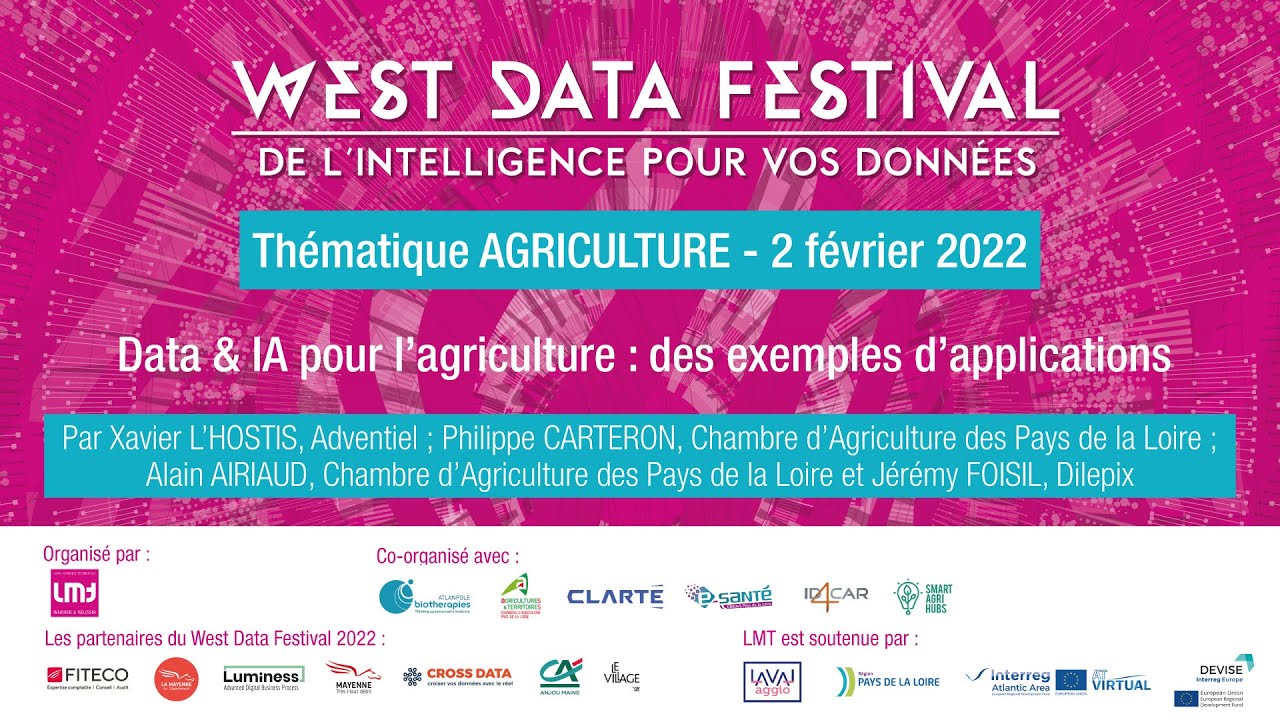 2022 - Thématique Agriculture : Data et IA pour l’agriculture : exemples d’applications