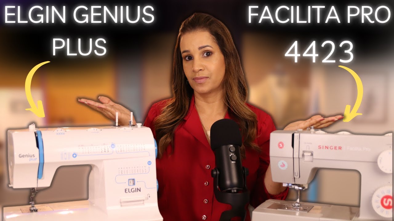 Singer Facilita Pró 4423 Ou Elgin Genius Plus? Qual a Melhor Máquina de Costura Doméstica?