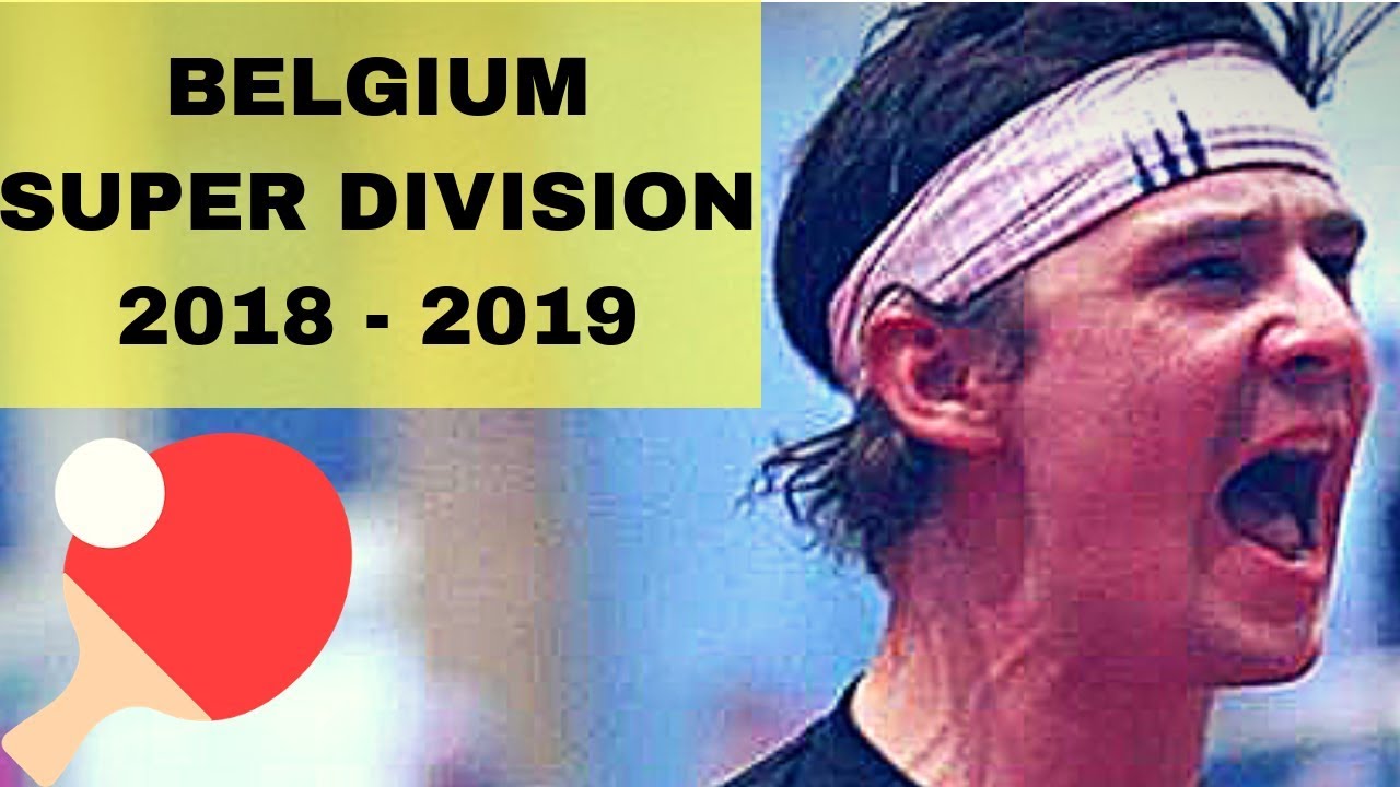 JEAN Lauric - BIERNY Ludovic SUPER DIVISION  2018 2019 TABLE TENNIS
