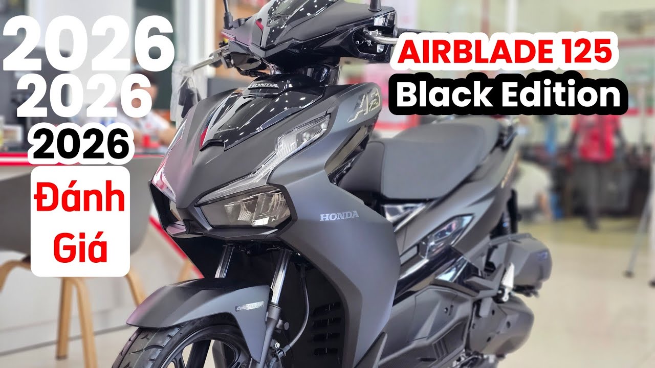 Đánh giá Airblade 125 Đen vàng đồng: vì sao mẫu cũ BẬT GIÁ? Khải Phạm #airblade #125 #2026 #xe #125i