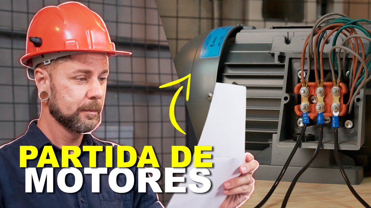 MOTOR ELÉTRICO: entenda as PARTIDAS com TESTES REAIS! 💡