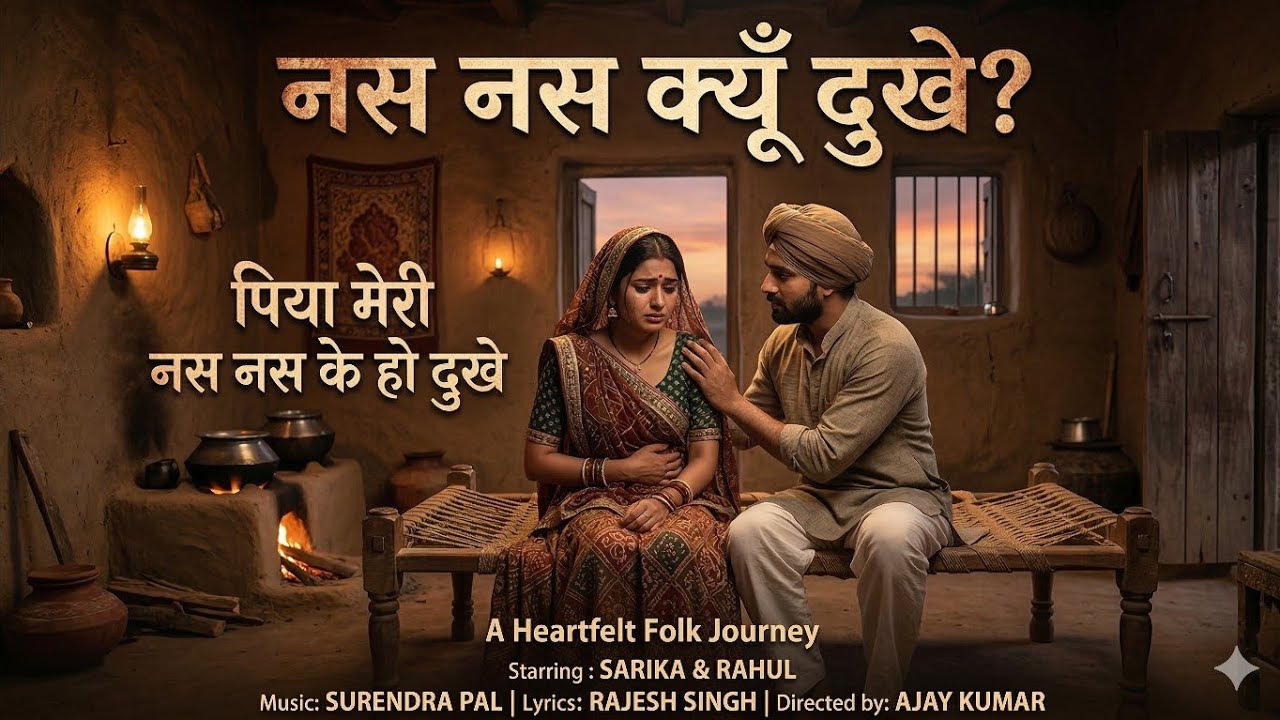Nas Nas Kyu Dukhei | पिया मेरी नस नस के हो दुखे | Anjali Raghav & Karan Chaudhary| Braj bhasha Song