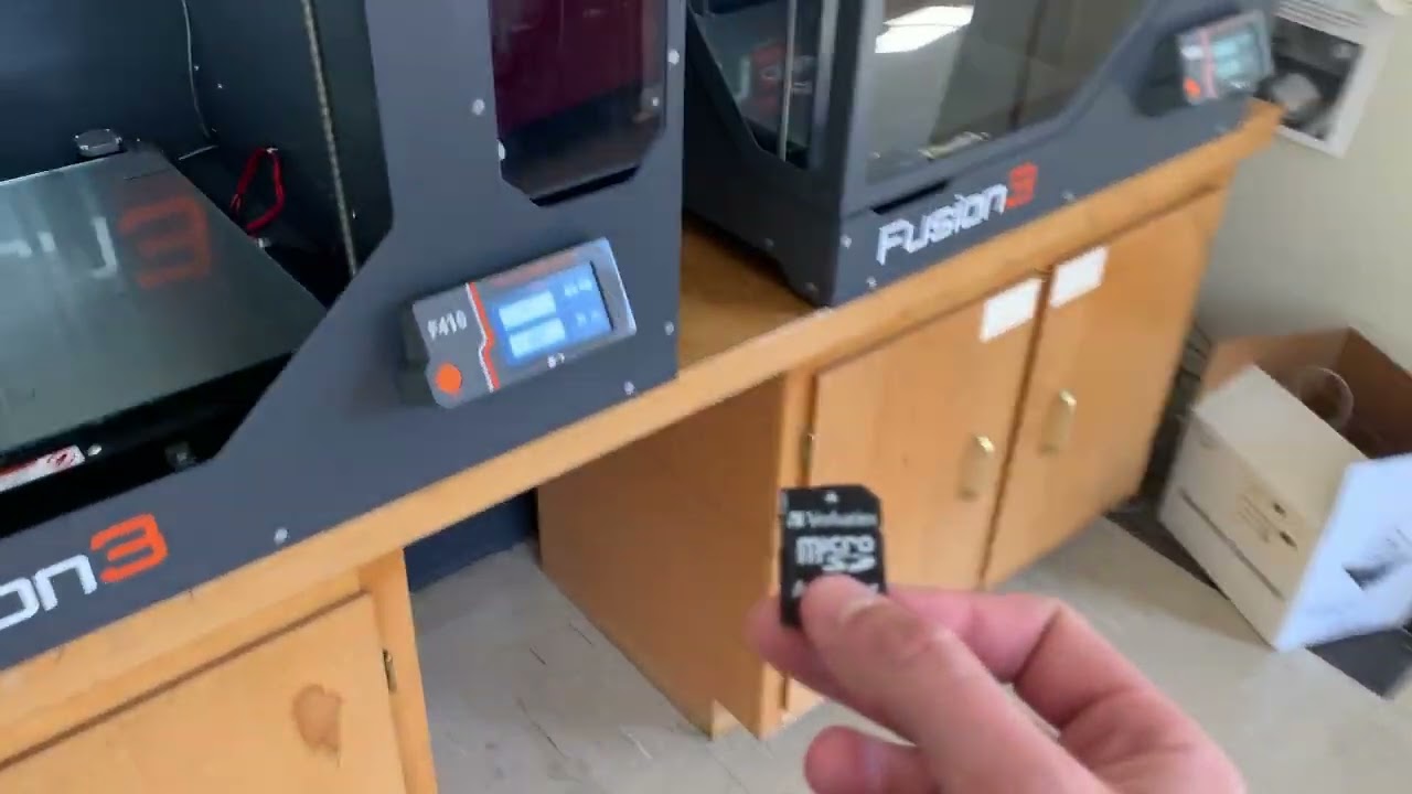 Uploading and Initiating print on Fusion3 F410