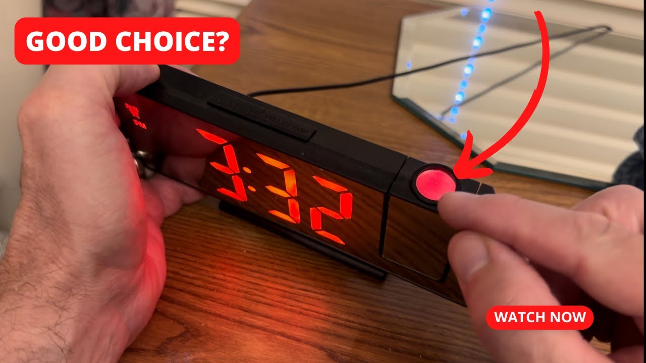 Projection Digital Clock (Genuine Review)