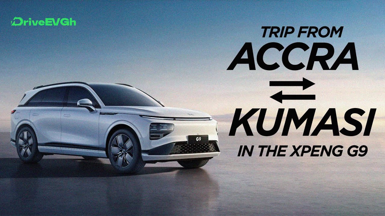 TRIP TO KUMASI IN THE XPENG G9