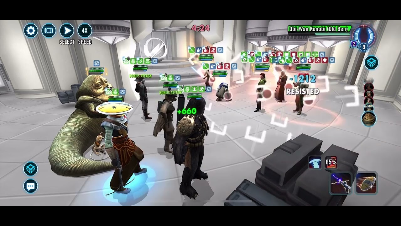 Arena Trials - Jabba vs Leia