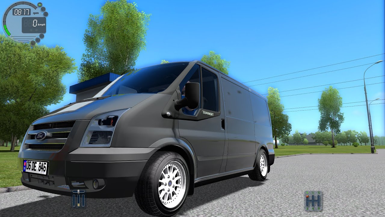 City Car Driving 1.5.0 Ford Transit TrackIR 4 Pro [1080P]