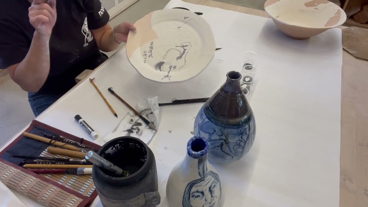 160. Jenchi Wu - Blue and White Cobalt Oxide Demonstration