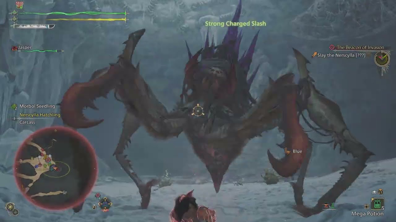 Nerscylla Clone (Longsword and Greatsword) - Monster Hunter Wilds