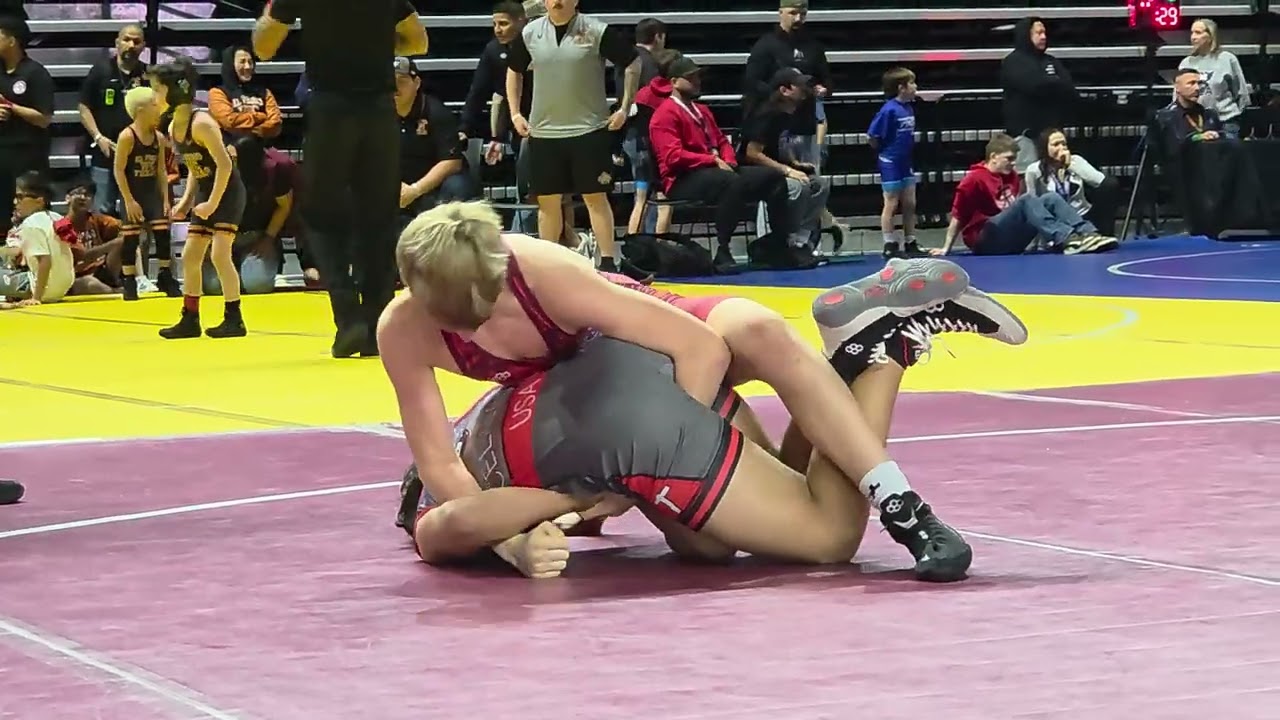 Brody's 2nd match, D3 120 lb division at Lonestar Nationals in Forney, TX 2.7.26