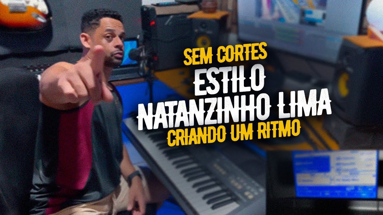 CRIANDO UM RITMO ESTILO NATANZINHO LIMA (SEM CORTES ) - YAMAHA S670 - LEIA A DESCRIÇÃO