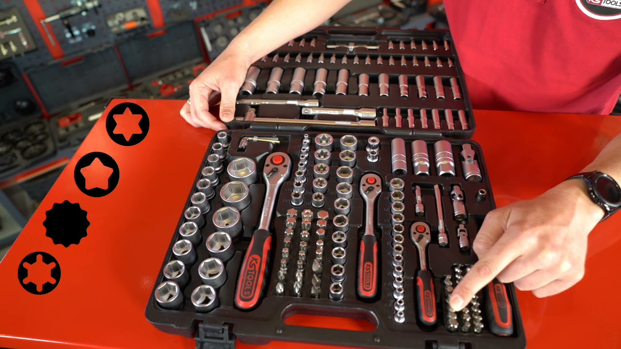 KS TOOLS | 917.0779 14+38+12 Steckschlüssel-Satz by GÖHRUM Fahrzeugteile GmbH