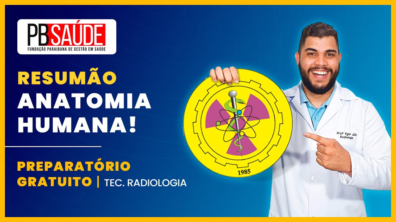 🔴LIVE - RESUMÃO ANATOMIA HUMANA | Radiologando