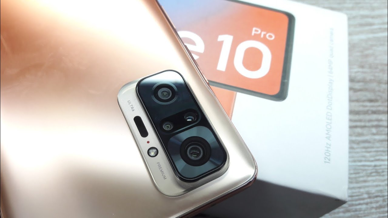 Redmi Note 10 Pro Vintage Bronze Colour Unboxing