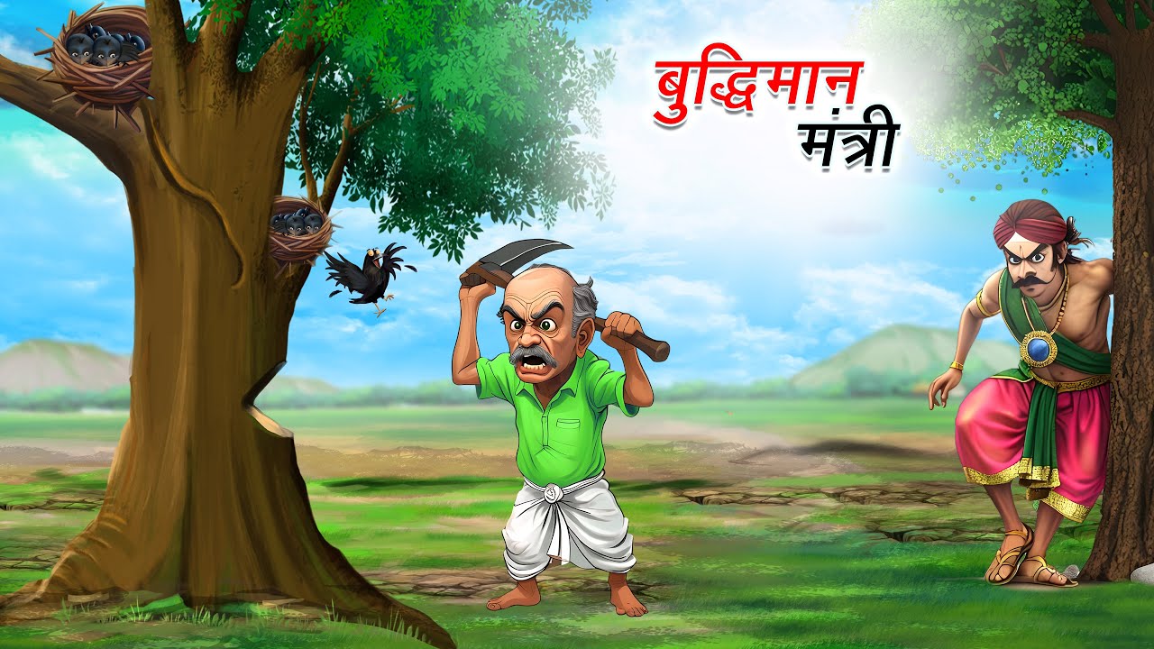 बुद्धिमान मंत्री | Buddhiman Mantri | Hindi Kahaniya | Animated Stories