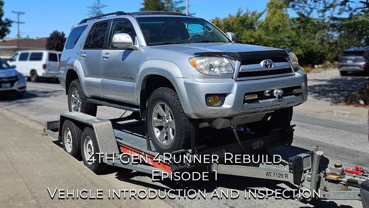 4th Gen 4Runner Rebuild Ep.1 - Intro and Inspection