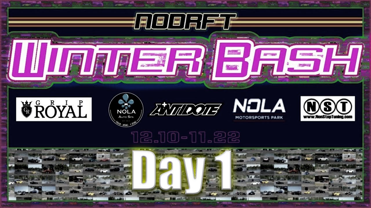 NODRFT Winter Bash 2022 - Day1 Recap