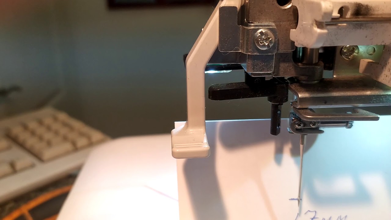 высота игловодителя Janome 500