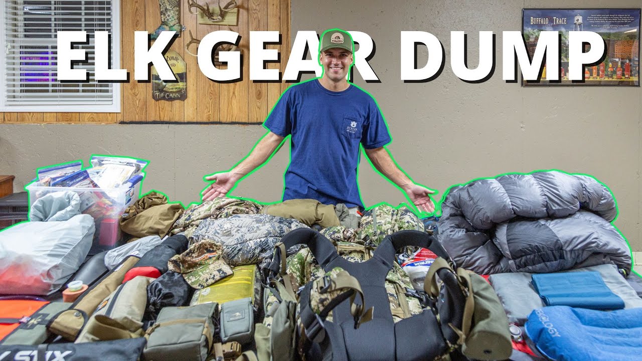 10 Day Idaho Rifle Elk Gear Dump - Public Land Backcountry