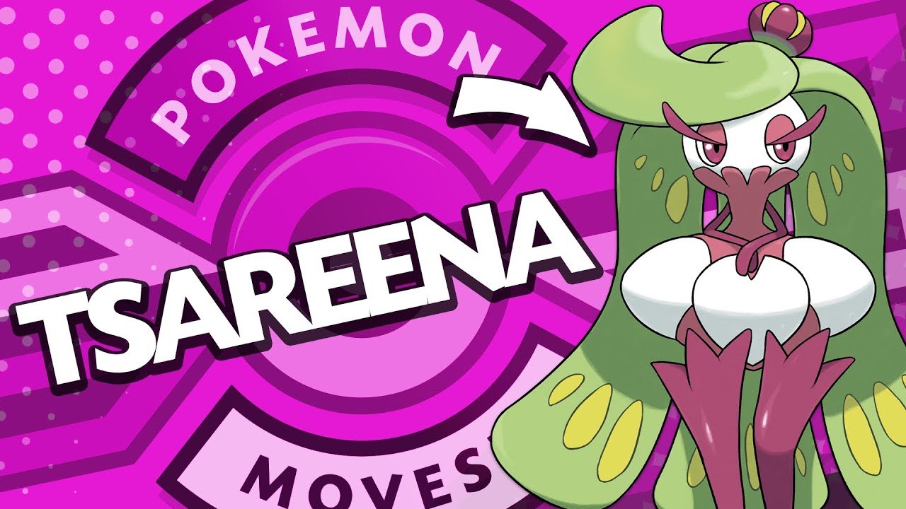 Tsareena Moveset Guide! How to use Tsareena! Pokemon Ultra Sun and Moon! w/ PokeaimMD!