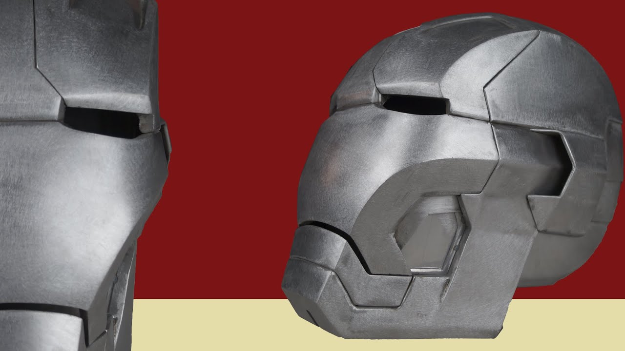 Making The Metal Iron man Helmet (MK 42)