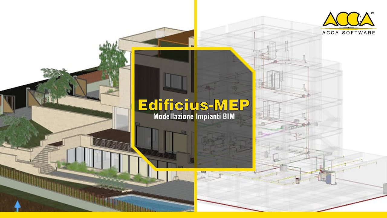 Software MEP (Modellazione 3D BIM impianti) - Edificius MEP - ACCA software