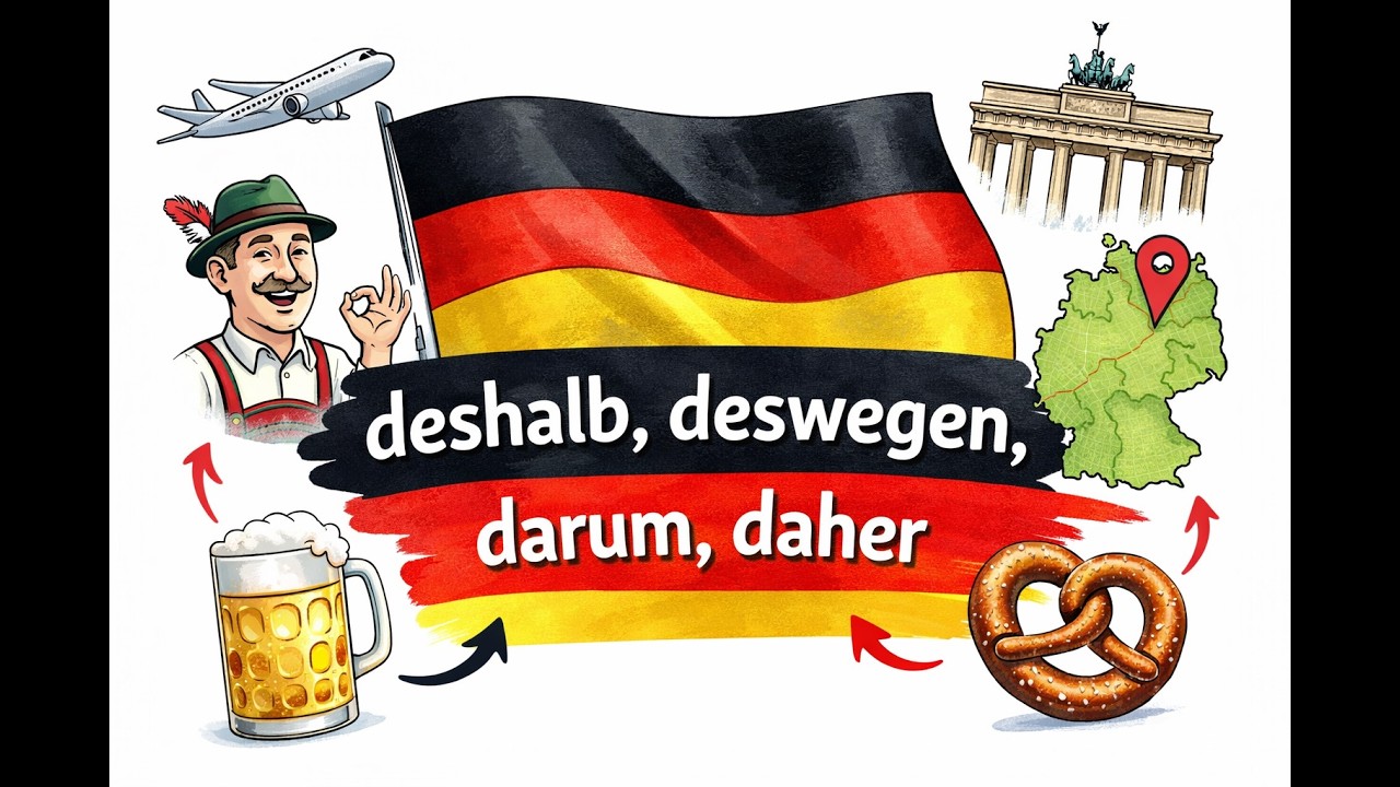Kartoffelisch - Deswegen, deshalb, darum, daher