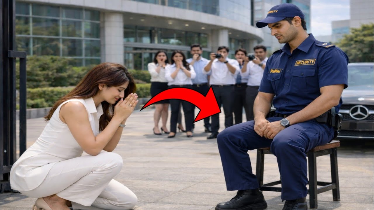 गरीब सिक्योरिटी गार्ड के सामने झुक गई कंपनी मालिक की बेटी, वजह जानकर हर कोई हैरान रह गया 