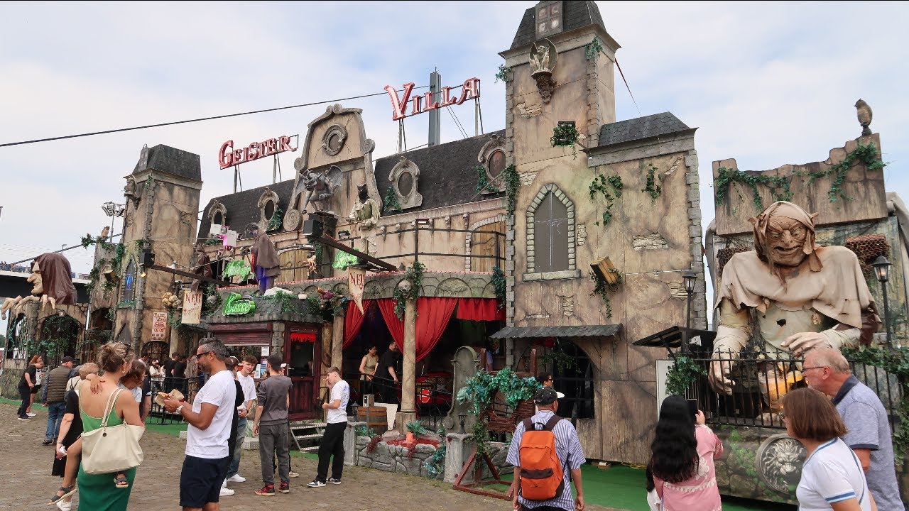 Geister Villa - Molengraft / Sipkema (Onride Video) Rheinkirmes Düsseldorf 2024