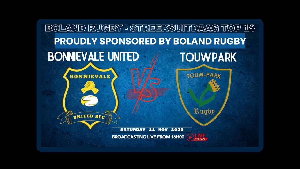 Bonnievale United vs Tourpark | Streekuitdaag