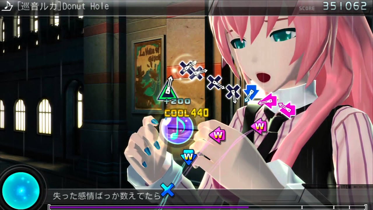 【巡音ルカ】 Donut Hole  【Project DIVA F 2nd EDIT】